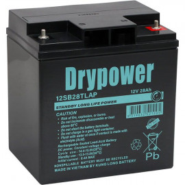 12SB28TLAP 28Ah DRYPOWER Long Life Battery 