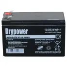 Drypower 12SB36WHR 12V 36W Sealed DRYPOWER - Lead Acid High Rate Battery for Standby and UPS