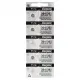 Energizer 364/363TZ-BP5 1.55V 19mAh silver oxide watch battery (SR621W, SR621SW)