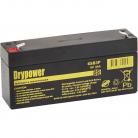 6SB3P - Drypower 6V 3Ah Sealed Lead Acid Battery replaces BP3-6, PS630, DM6-3.2, DM6-3.3, HGL3.2-6, FG10301, NP3-6, LP6-3.2, WP3-6, LC-R063R4P, PS-630, PE6V3A, NP3-6