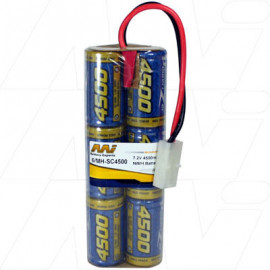High Capacity 4500mAh NiMH R/C Hobby Battery Pack