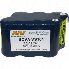 Vax 53000 , Revolution Sweeper VS-101 replacement battery insert.