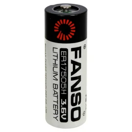 ER17505H FANSO A size 3.6V 3600mAh High Capacity Lithium Thionyl Chloride Battery - Bobbin Type