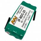 Surveying equipment battery insert for replacement of Sokkisha BDC-25 battery pack
