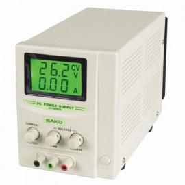 0 to 30VDC/0 to 3 Amp Regulated Variable Laboratory Power Supply