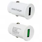 Qualcomm Quick Charge 3.0 DC USB Fast Car Charger for phones and tablets. 12/24VDC