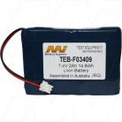 TEB-F03409 Battery pack suitable for Satlink Digital Satellite Finder